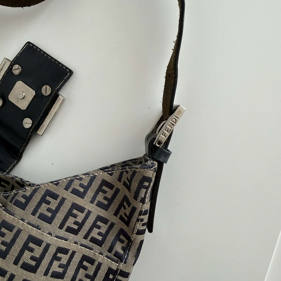 SOLD!! Fendi vintage Zucchino shoulder bag - Picture 10 of 16